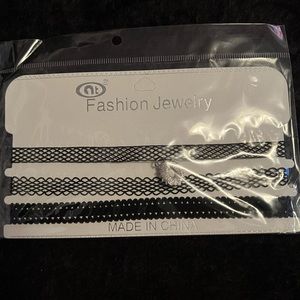Set of 3 choker necklace jewelry